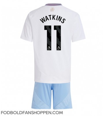 Aston Villa Ollie Watkins #11 Udebanetrøje Børn 2024-25 Kortærmet (+ Korte bukser)